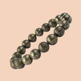 Pyrite bracelet