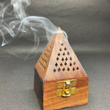 Wooden insence stick holder(Dhoop dani)