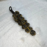 Black tourmaline Protection hanging from evil eye(raw form) - vaidikurja